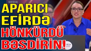 Aparıcıdan vətən xainlərinə sərt sözlər-QANINIZI YOXLATDIRIN! - Media Turk TV
