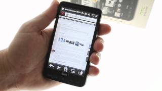 Opera web browser on HTC HD2