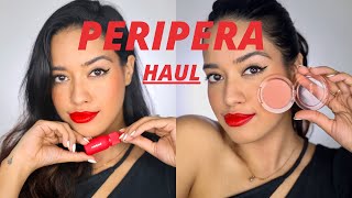 PERIPERA Lipstick Haul