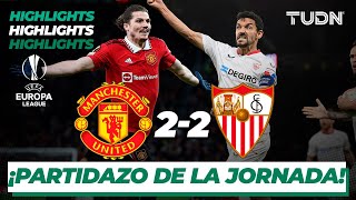 Highlights | Man United 2-2 Sevilla | UEFA Europa League 22/23 | TUDN