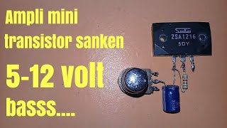 Ampli mini transistor sanken