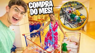 FIZEMOS NOSSA PRIMEIRA COMPRA NO MERCADO!!!