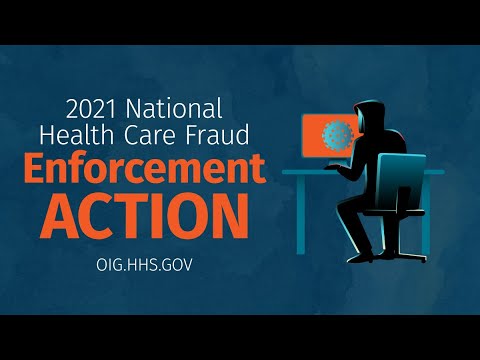 2021 National Health Care Fraud Enforcement Action - YouTube