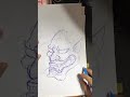 hướng dẫn vẽ hình xăm mặt quỷ japanese style hanya devil face drawing tutorial tasu studio