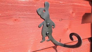 Making Metal Cup Hooks And Coat Hooks (Help! There are mice everywhere!)