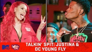 Justina Valentine & DC Young Fly Can’t Hold Water 💦 Wild N' Out | #TalkinSpit
