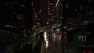 4K - A Rainy Night in a City - Free Copyright Video