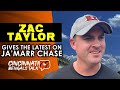 Zac Taylor Shares Latest Update on Cincinnati Bengals Wide Receiver Ja'Marr Chase