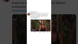 SURVİVOR ALMEDA YAĞMUR HAKKINDA #survivor