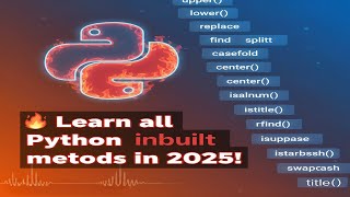 Learn python String Methods under 10 minutes | 40 Methods Covered