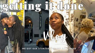 NYC Vlog | Counting down my days left in the shelter + We got a storage + Sibling date