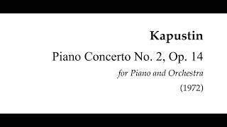 Kapustin - Piano Concerto No. 2 (Moscow Jazz Orchestra/A Bu) Live Recording