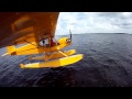 walt flies a j 3 cub on floats