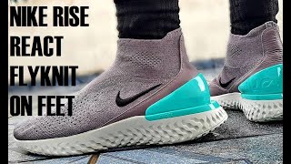 NIKE RISE REACT FLYKNIT AV5554-002 ON FEET #002