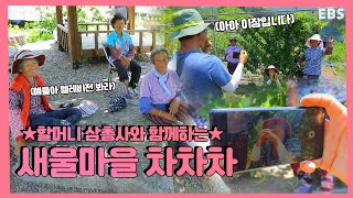 얘들아 텔레비전 봐라📺 시골유튜버로 나선 할머니 삼총사! 소박하지만 따듯한 새울 마을 이야기ㅣ한국기행