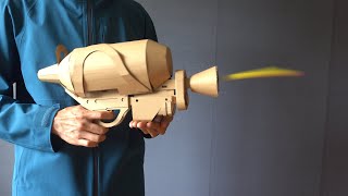 ダンボールでスプラシューターを作る/New Splattershoot Cardboard DIY - Splatoon 3 - Crafty Transformer