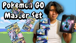 I Attempted to Complete a Pokemon GO Master Set! Here's What Happened...