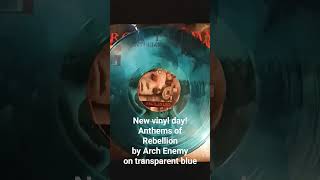 Anthems of Rebellion Blue Vinyl #vinyl #nowspinning #archenemy