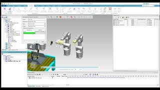 Process Simulation Dual Arm Concept