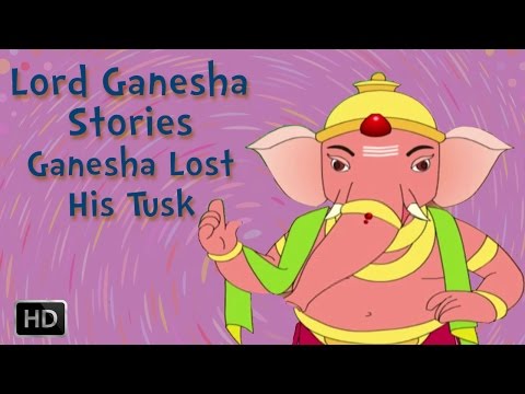 Who broke Ganesha teeth?