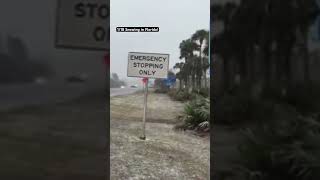 Florida Snow 📸 FDOT District 3 ❄️ #florida #snow #forecast #weather