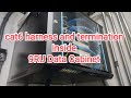 cat6 Harness & Termination inside 9RU DATA CABINET (GPON) | IT Series