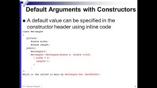 17 Default Value To Constructor