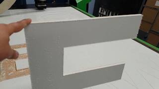 CNC Router Cutting PVC 10mm( Fm Print Signs)