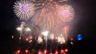 2015.8.3 　長岡まつり大花火大会　天地人花火　Nagaoka fireworks