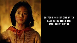 Ja-Yoon's Sister (The Witch Part 2: The Other One) Scenepack Twixtor || Subxtor