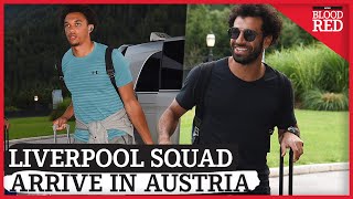 Liverpool Squad Arrive at Austria Pre-Season Camp | Salah, Klopp, Mané