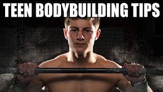 10 Teen Bodybuilding Tips For Younger Lifters