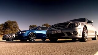 BMW vs Mercedes Vs Audi | Drag Race | Top Gear