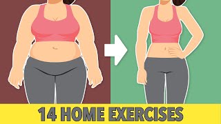 Get Ready to Lose Inches: 14 Powerful Home Exercises To Speed Up Fat Burning