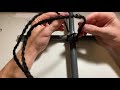 how to tie the ibo musubi knot japanese fence knot