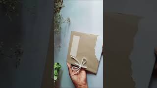 how to make handmade journal book/diy/craft #shorts #youtubeshorts #diy #craft #handmadejournals