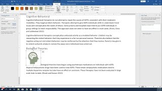 Word 365 | 2021 Capstone – Level 3: Writing a Research Paper | Step-by-Step SIMnet Tutorial