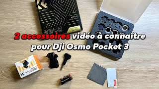 K\u0026F Concept : 2 ACCESSOIRES VIDEO à connaître pour Dji Osmo Pocket 3 !