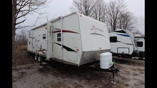 2010 Crossroads Zinger ZT260BH Travel Trailer inv # 123665