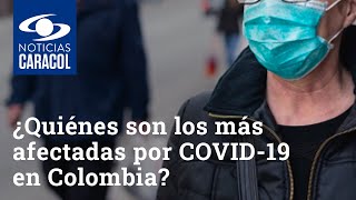 ¿Quiénes son las personas más afectadas por COVID-19 en Colombia?