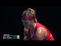 xinyu wang v aryna sabalenka highlights 2r australian open 2022