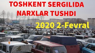 Тошкент сергили машина бозори 2020.02.02 Toshkent sergili moshina bozor