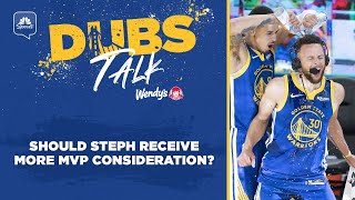 Should Steph Curry be getting more NBA MVP consideration? | Dubs Talk
