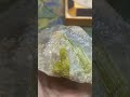 tourmaline green stone specimen