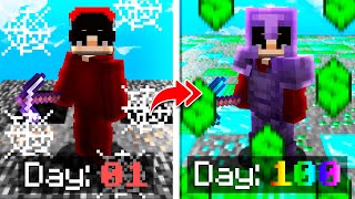 SURVIVNG 100 DAYS ON MINECRAFT PRISONS IN 2025... | OP PRISONS