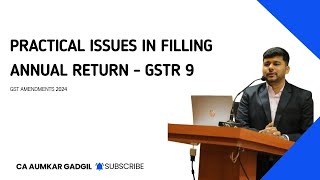 Discussion on practical issues in GST Annual returns with amendments for FY 23-24