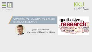 QUANTITATIVE , QUALITATIVE  \u0026 MIXED  METHODS RESEARCH