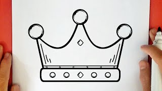 HOW TO DRAW A CROWN
