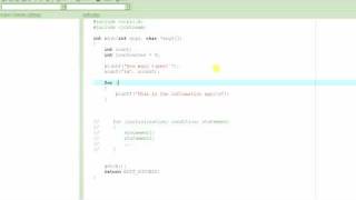 C Programming Tutorial # 13 - for Loop [HD]