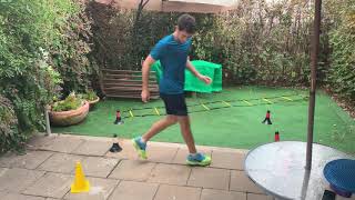 אימון קואורדינציה במרפסת או בגינה - Coordination training on the balcony